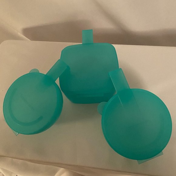 Set of 3 new Tupperware containers refrigerator - Picture 7 of 7